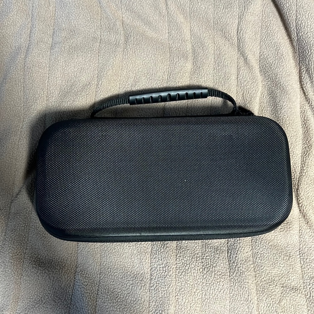 Black Zipper Nintendo Switch case